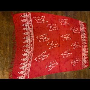 Beautiful Tropical Beach CoverUp